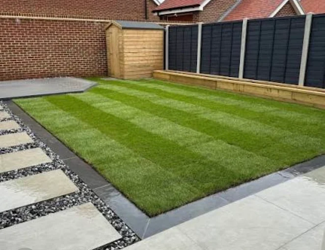 Garden fencing project by Forth Tree Garden Landscaping