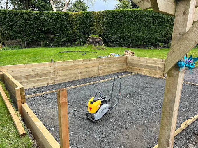 Landscaping project in Clackmannanshire by Forth Tree Garden Landscaping