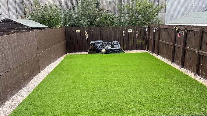 Completed landscaping work by Forth Tree Garden Landscaping