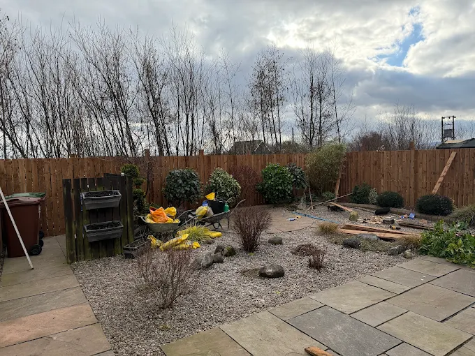 Patio and landscaping project in Falkirk by Forth Tree Garden Landscaping