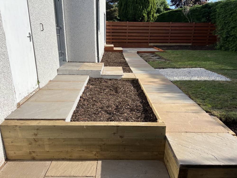 Forth Tree Garden Landscaping project work